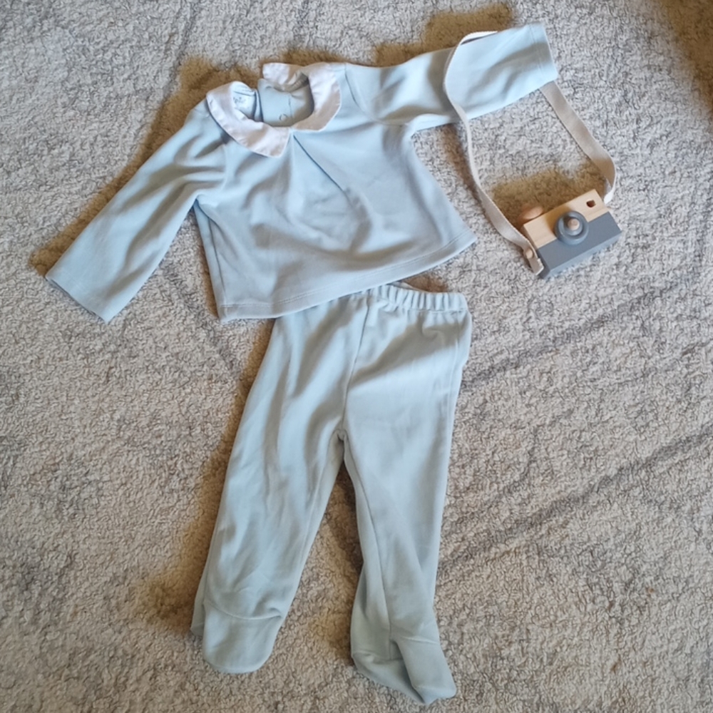 Mudpie Baby Velour Set